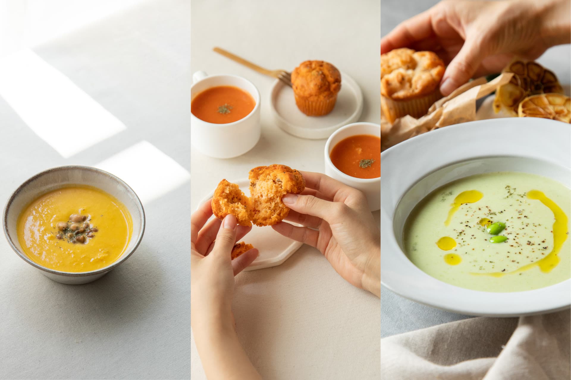 WELLABIT のプレミアム朝食 食事シーン